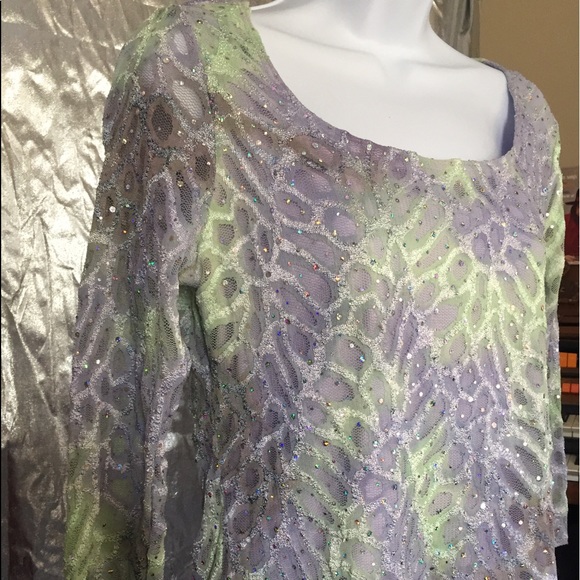 DRESS BARN blouse Size L Holiday must have! - Picture 4 of 8